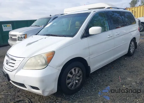 2010 Honda Odyssey Ex-L z USA, uszkodzony, nr VIN 5FNRL3H68AB045019